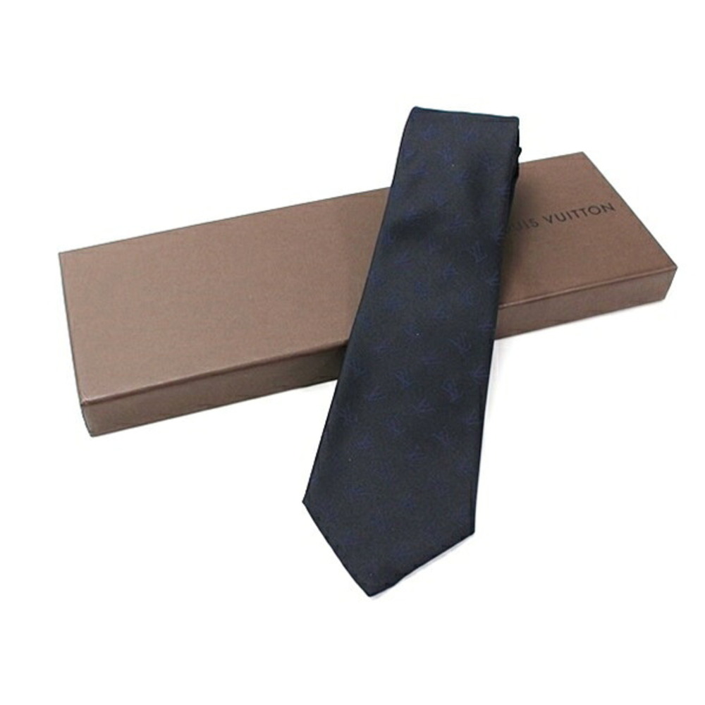 Louis Vuitton Silk Tie with LV Pattern, LOUIS VUITTON, Men's